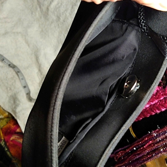 Vintage Sears Little Black Purse - Picture 8 of 10